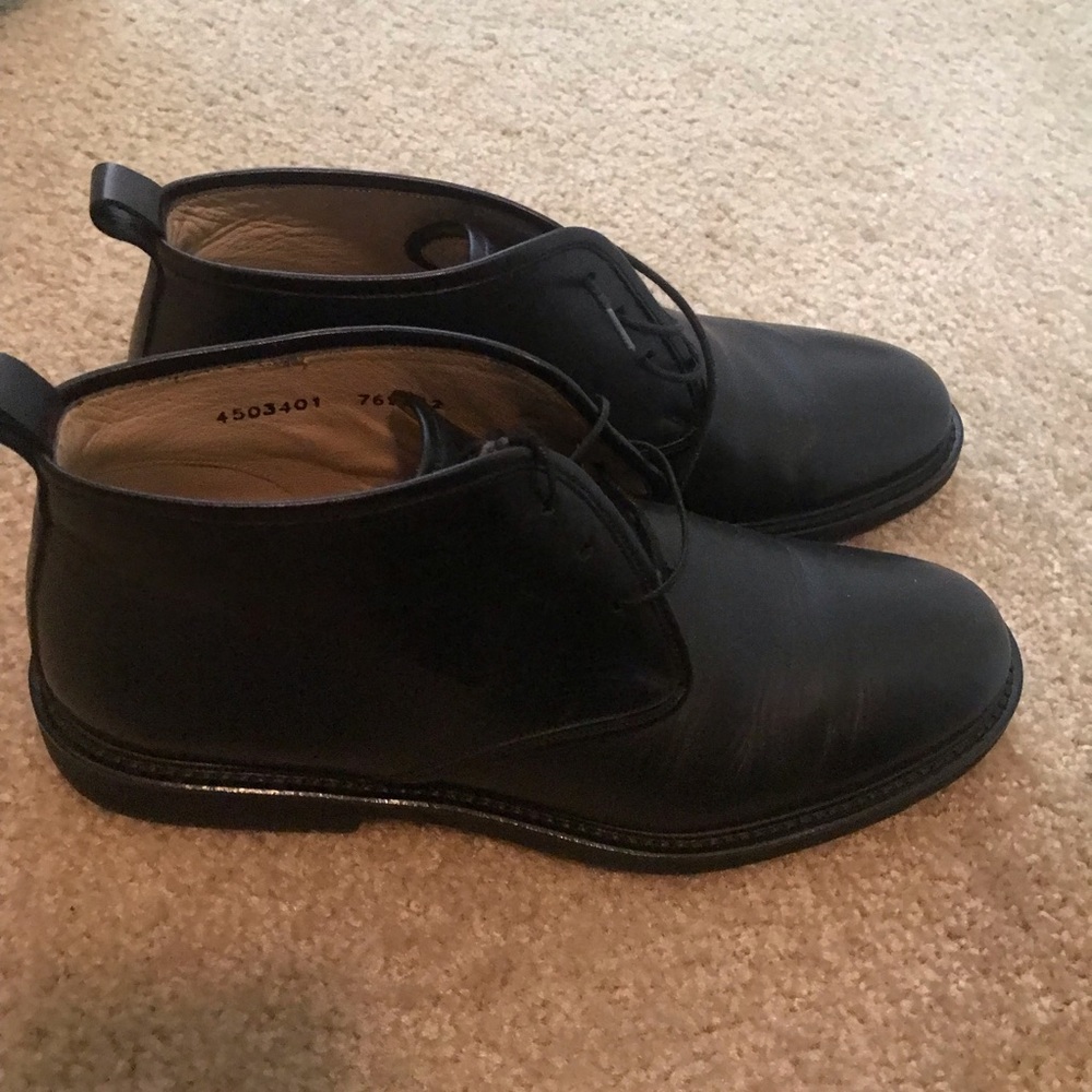 Leather half Boots for men